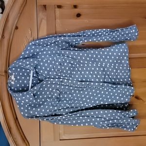 Chambray Polka-dot Kut from the Kloth Top